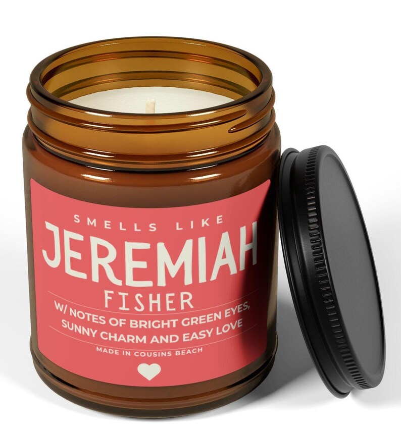 Team Jeremiah Candle TSITP Jellyfish Dorm Room Decor Pretty Summer Book Series image 3