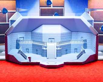 Super Mario 64 // Castle Foyer 3D Resin Print Diorama