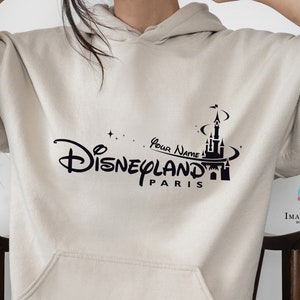 Disneyland Paris Hoodie Etsy