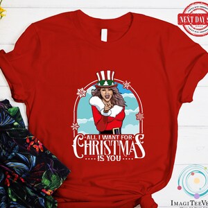 All I Want For Christmas Is You Washington Capitals Ugly Christmas Sweater  Ls Hoodie - Q-Finder Trending Design T Shirt