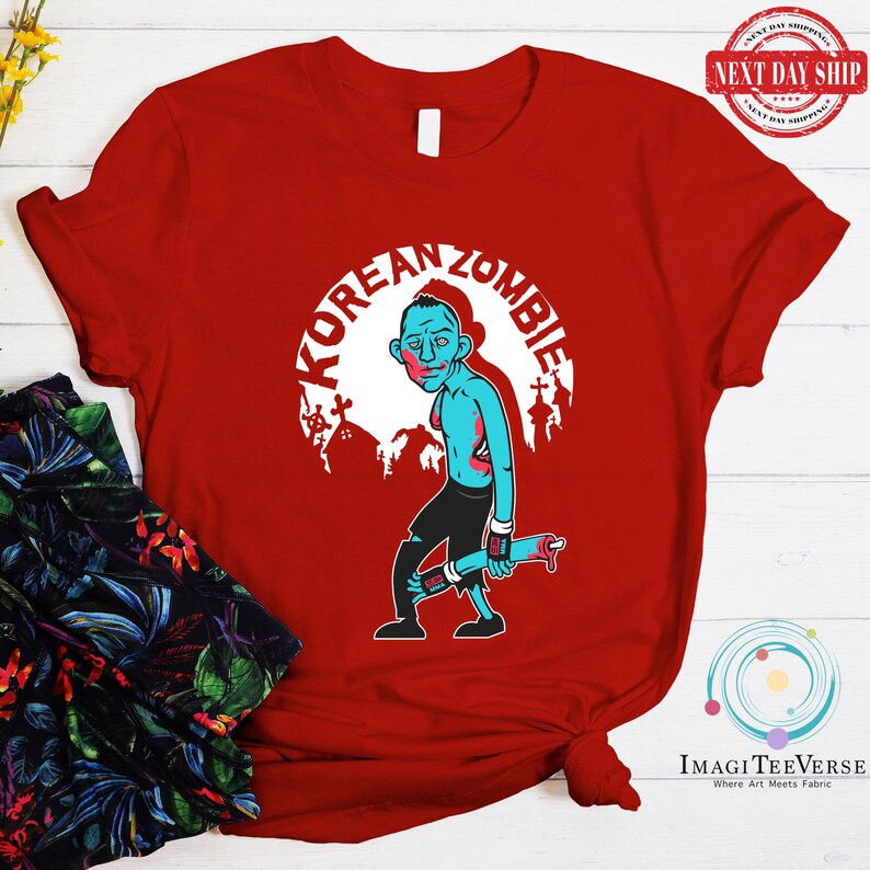 Korean Zombie Shirt Chan Sung Jung Korean Zombie Graphic MMA Etsy