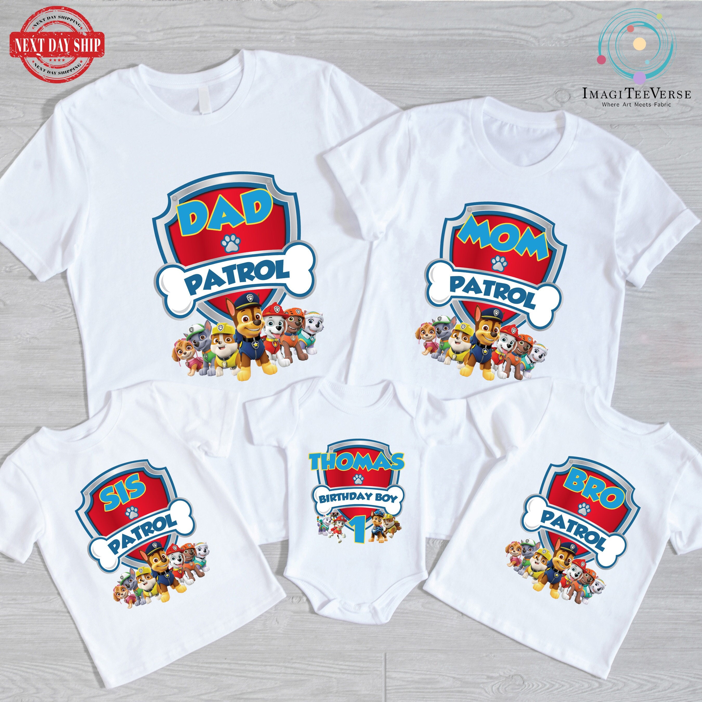 T-shirt enfant for Sale avec l'œuvre « Paw Patrol Anniversaire Fille 3 ans  » de l'artiste orchidgd