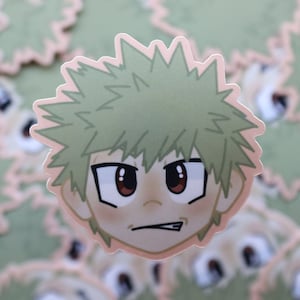 Bakugou MHA (My Hero Academia) vinyl sticker