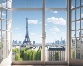 Paris | Backdrop | Zoom Virtual Backgrounds | Office Background | Microsoft Teams | Facebook | WebEx | Skype | Google Meet