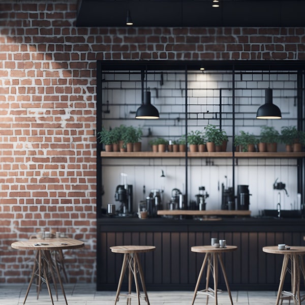 Zoom Coffee Shop Background Etsy