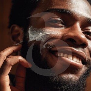 Male Facial, Esthetician, Diverse Beauty Stock Photos, Stock Photo Bundle, Stock Photos, Black Models, Black Stock Photos, Social