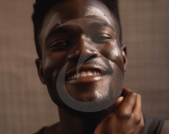 Male Facial, Esthetician, Diverse Beauty Stock Photos, Stock Photo Bundle, Stock Photos, Black Models, Black Stock Photos, Social