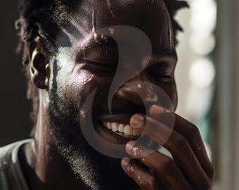 Male Facial, Esthetician, Diverse Beauty Stock Photos, Stock Photo Bundle, Stock Photos, Black Models, Black Stock Photos, Social