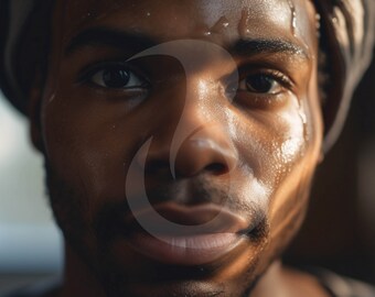 Male Facial, Esthetician, Diverse Beauty Stock Photos, Stock Photo Bundle, Stock Photos, Black Models, Black Stock Photos, Social