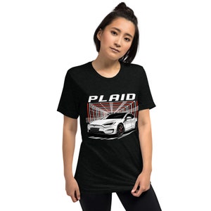 Model S Plaid T-Shirt | Model S Plaid | Car Racing Shirt | Car Lover Gifts | Race Day Shirt | Car Drifting Shirt | Car Enthusiast Shirt