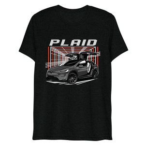Model X Plaid T-Shirt | Model X Plaid | Car Racing Shirt | Car Lover Gifts | Race Day Shirt | Car Drifting Shirt | Car Enthusiast Shirt
