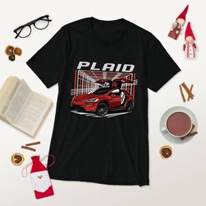 Model X Plaid T-Shirt | Model X Plaid | Car Racing Shirt | Car Lover Gifts | Race Day Shirt | Car Drifting Shirt | Car Enthusiast Shirt