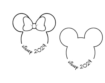 Chemises de vacances en famille avec oreilles de souris, fichiers png de bricolage