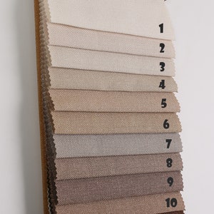 Extra Long Extra Wide Linen Curtains | Custom Luxury Drapes for Living Room | Stylish Window Treatment
