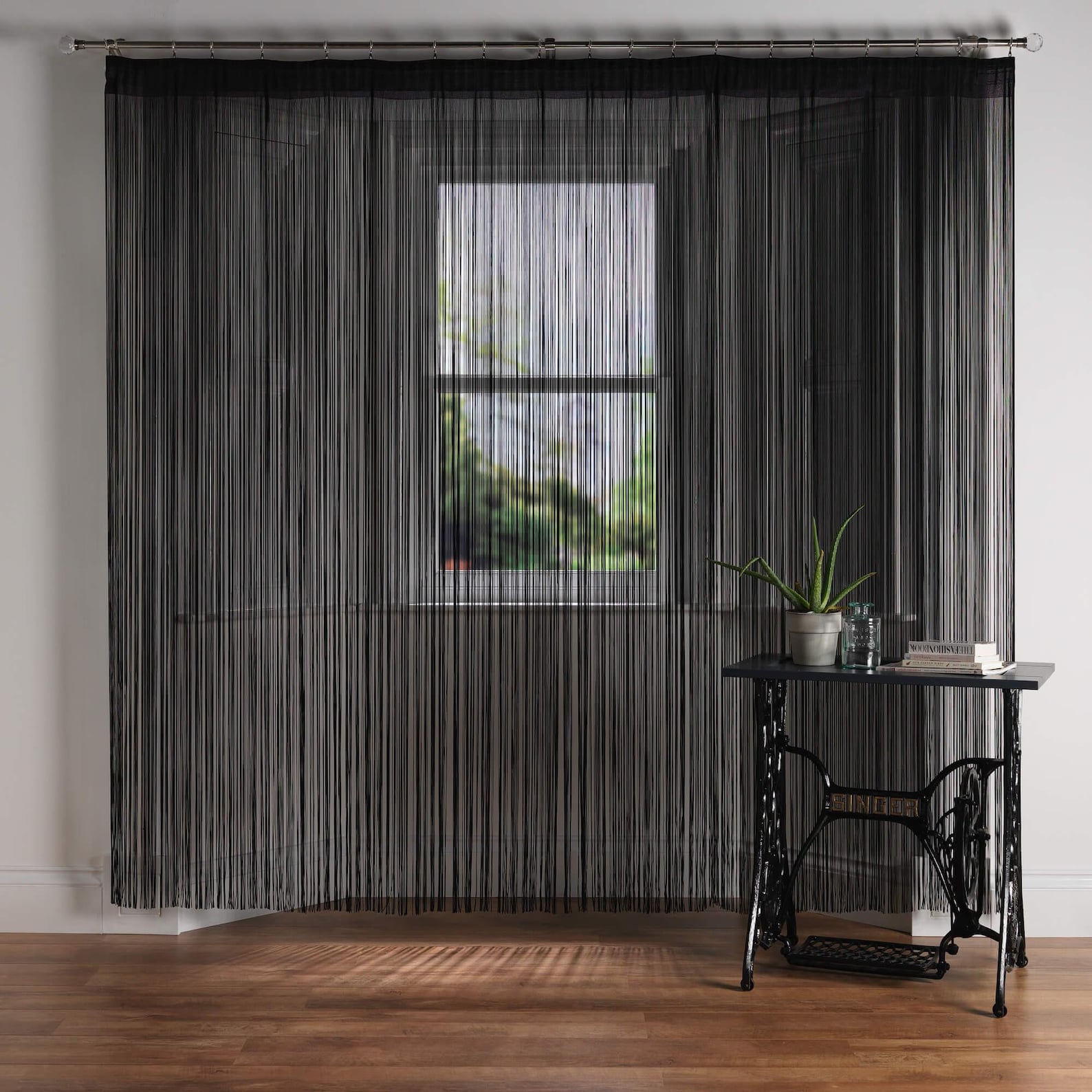 Bohemian Transparent Rope Curtains: Lightweight Window Treatment for ...