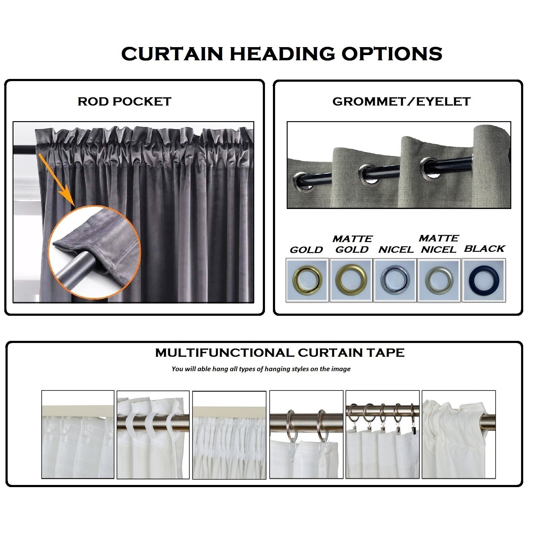 Extra Long Extra Wide Linen Curtains | Custom Luxury Drapes for Living ...