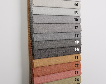 Kundenspezifische extralange Leinenvorhänge für Wohnzimmer-Dekor