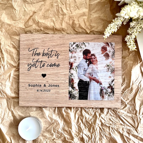 Engagement Frame Customize Engaged Acrylic Plaque, Engagement Plaque, Engagement Keepsake Gifts, Couple Plaque Gift For Couple