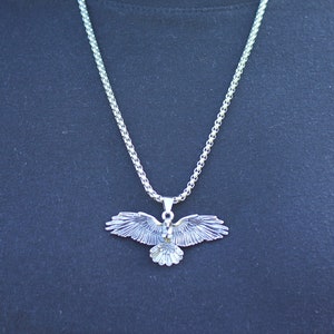 Silver Eagle Necklace - Mimola Jewellery