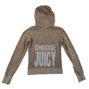 Juicy Couture Velour Hoodie - Small