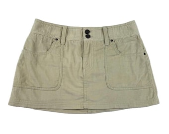 【as\"on】VINTAGE MINI SKIRT Vintage Y2K Denim Mini Skirt by Bubblegum Jeans - 28