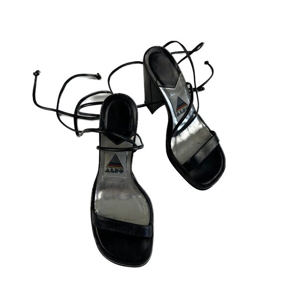 90s strappy heels