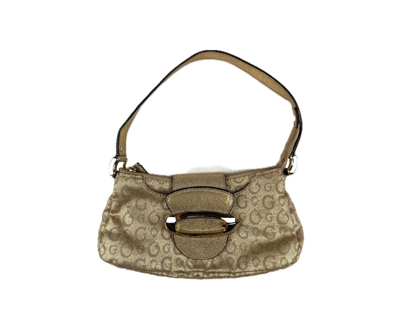 Vintage Y2K Guess Gold Mini Bag - Etsy
