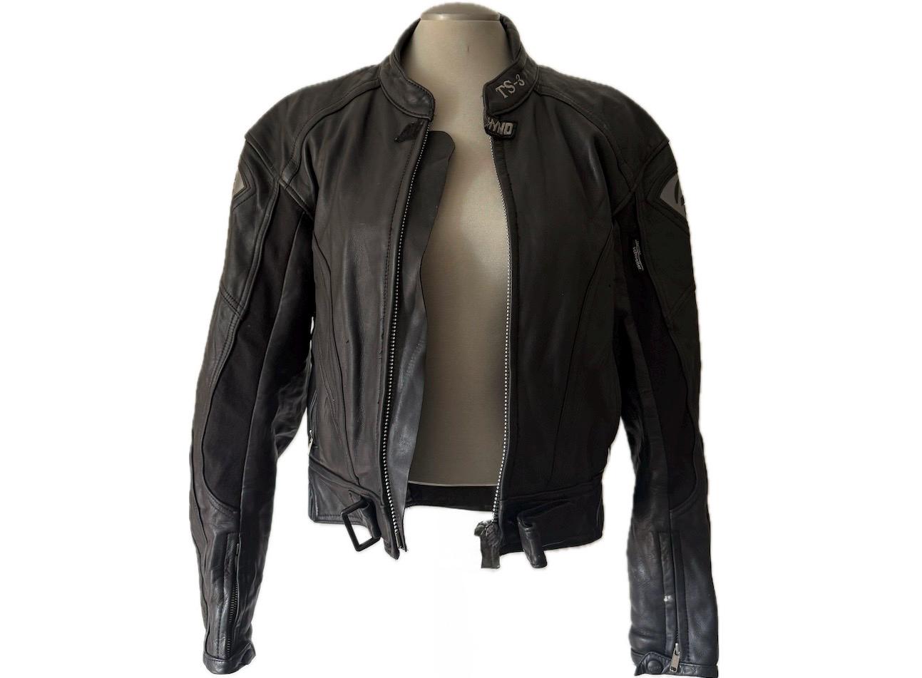 Vintage 2000's Black Leather Motocross Jacket - Medium - Etsy Canada