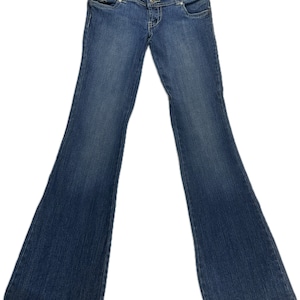 Vintage Y2K Low Rise Flare Jeans Größe 5 Bild 3