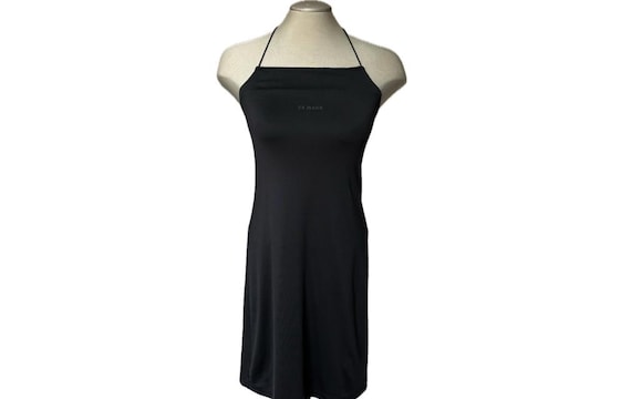 Vintage 90's Calvin Klein Black Mini Dress - Small - Etsy