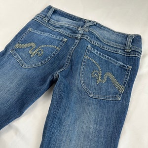 Vintage Y2K Low Rise Flare Jeans Größe 5 Bild 6