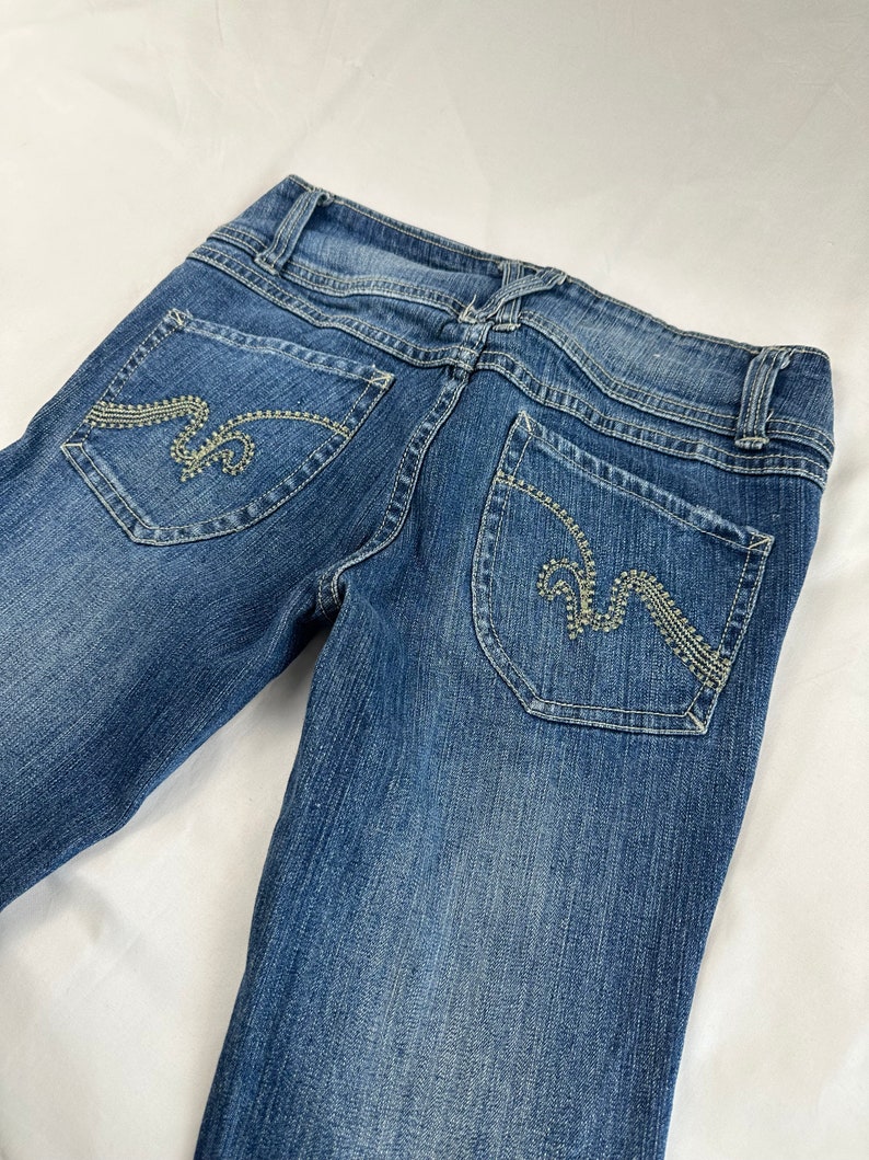 Vintage Y2K Low Rise Flare Jeans Größe 5 Bild 6