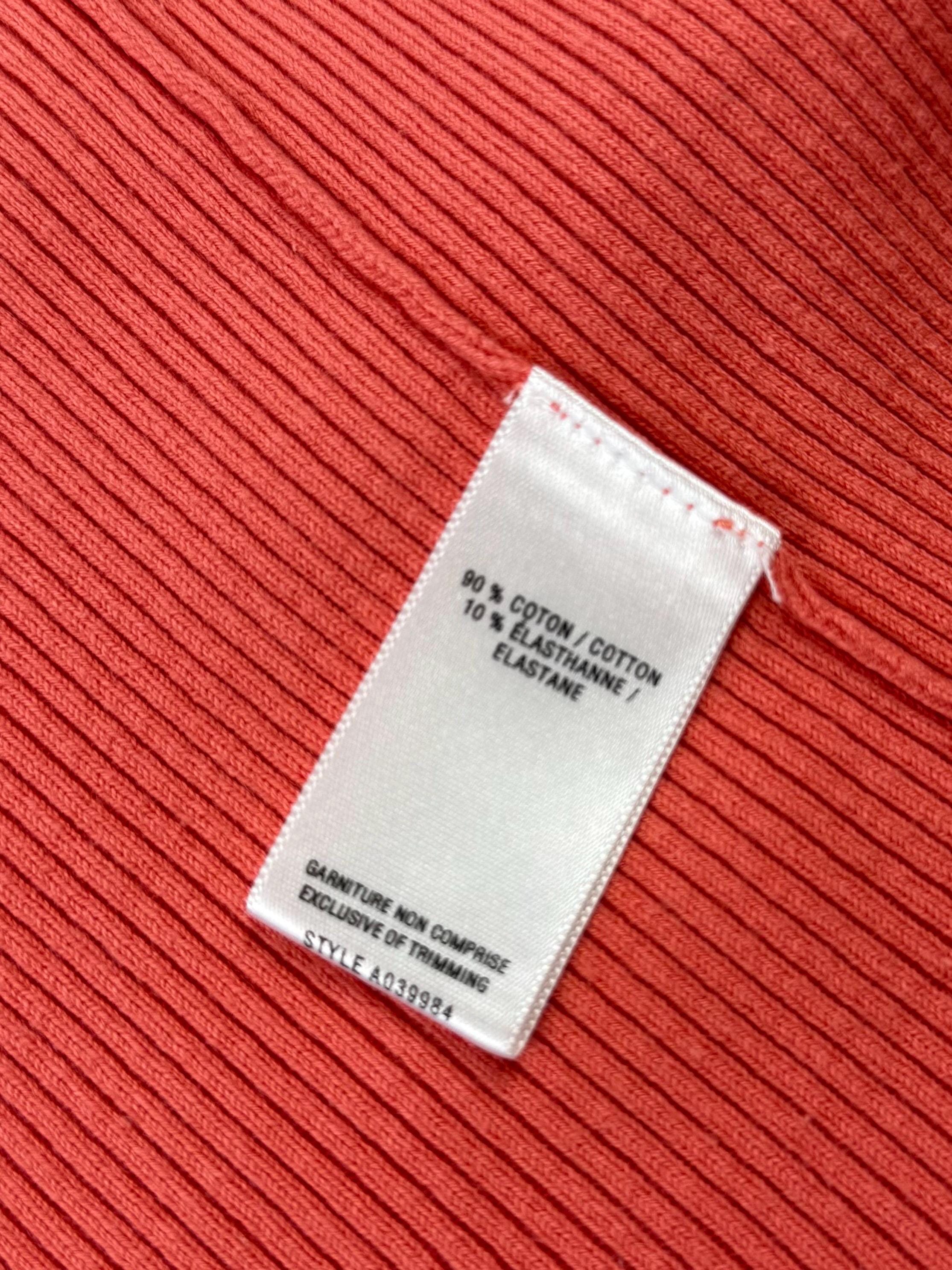 Koraal geribbeld vest jaren 2000 XS Nederland