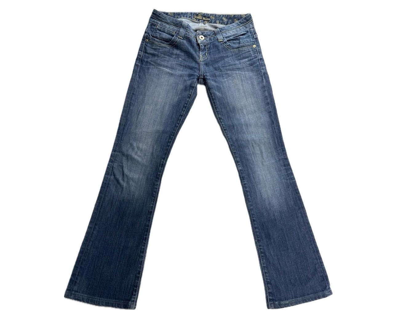 パンツ 00s Guess low rise jeans Vintage 2000's Low Rise Guess Jeans - 26