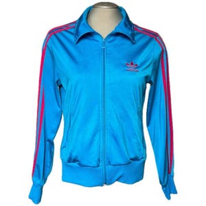 Vintage Adidas Light Blue Tracksuit Jacket - Etsy Vintage Adidas Light Blue Tracksuit Jacket - Etsy