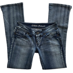 Jeans Bootcut Guess Daredevil - Taille 23 - Occasion Très Bon état