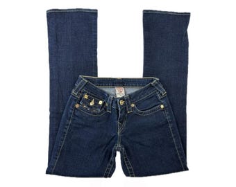Vintage Y2K Low Rise Flare PARASUCO Jeans with Lace-Up