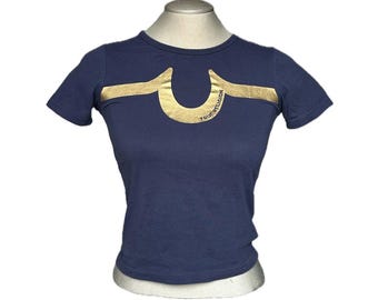 Vintage Y2K True Religion baby-T-shirt - XS