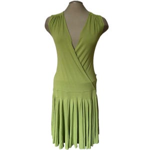 Green Drop Waist Dress - Etsy Canada