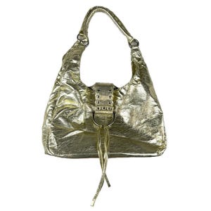 Vintage Y2K Gold Large Purse