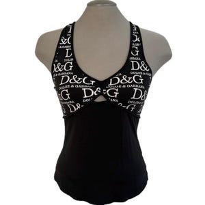 Vintage Dolce Gabbana Tank - Etsy