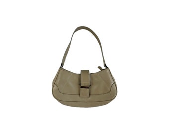 Vintage Y2K Taupe GUESS Mini bolso