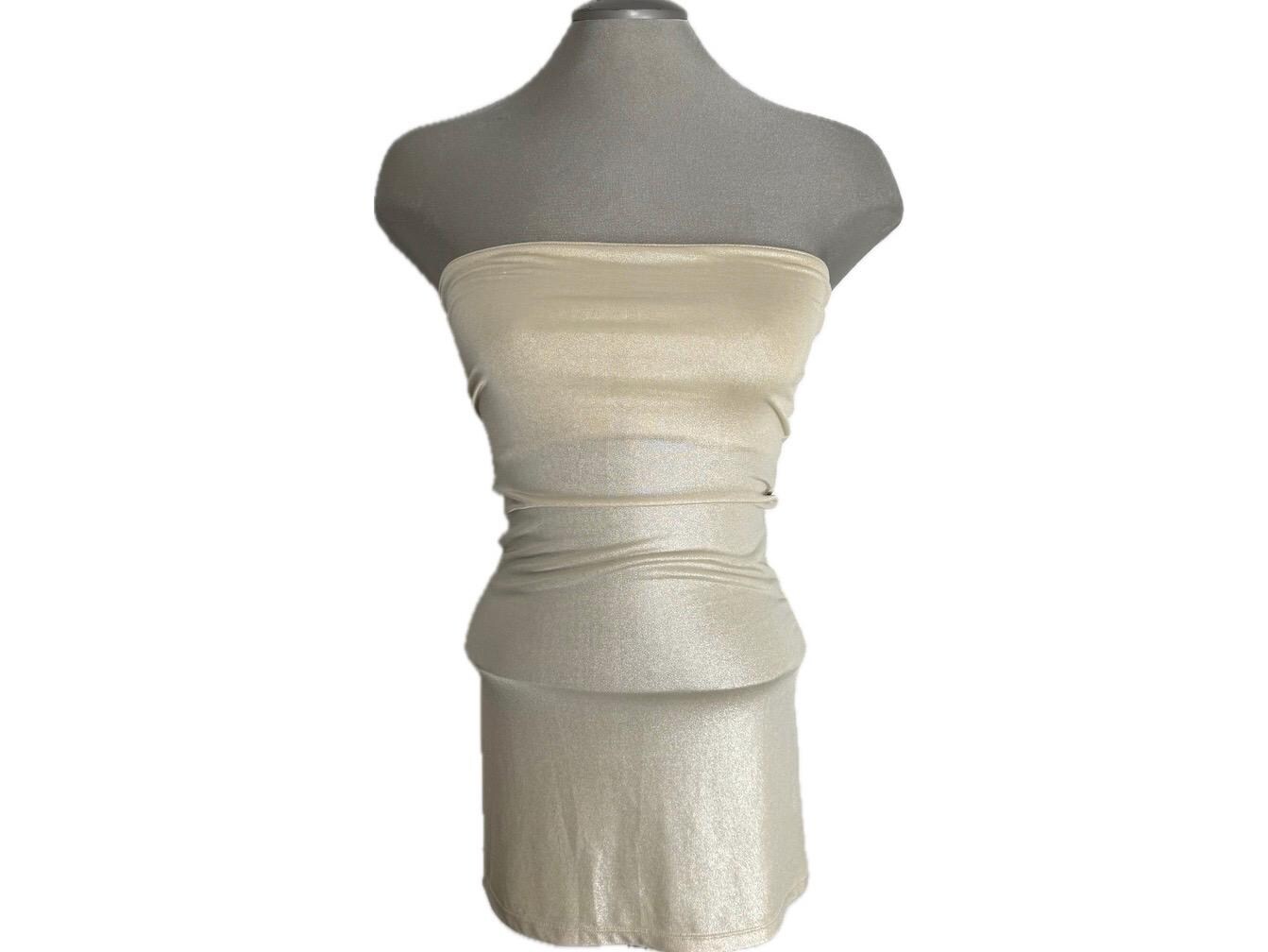 free people gold slip dress Vintage Mini - XS Pageant Cocktail Dresses