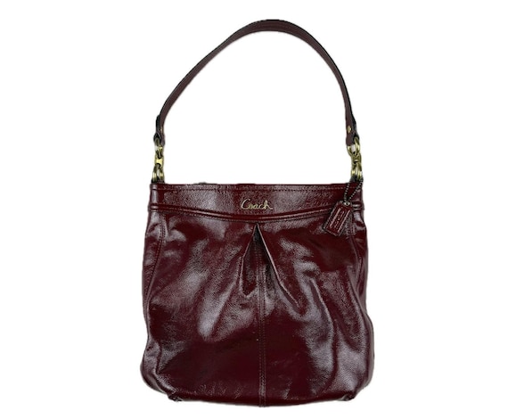 バッグ Coach Vtg y2k Legacy Zip Bag Burgundy ☆希少Coach Vtg y2k Legacy Zip Bag Burgundy vintage Coach