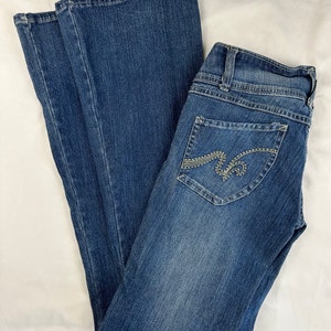 Vintage Y2K Low Rise Flare Jeans Größe 5 Bild 7