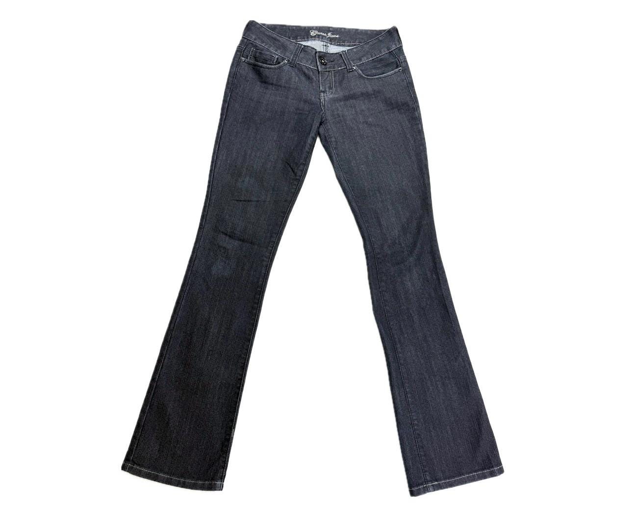 Vintage Y2K Low Rise Straight Leg Guess Jeans - 27