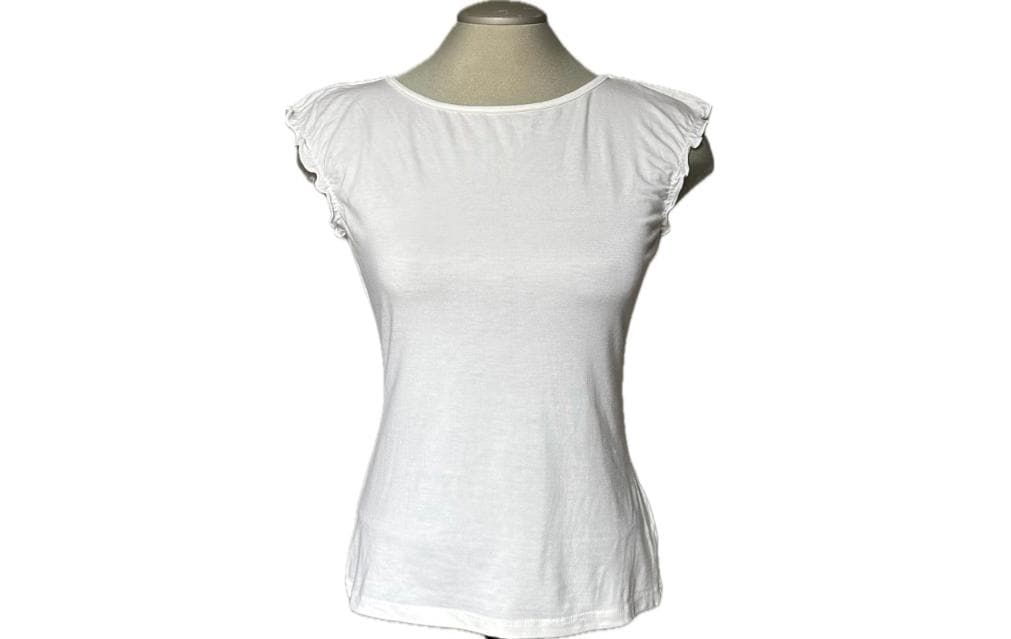 Vintage 00's White Holt Renfrew Top - Medium