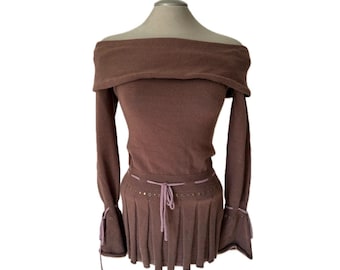 Pre-loved Jaded London Off-the-shoulder Knit Mini Dress Mauve With Studded Detailing - Small - Etsy Denmark Pre-loved Jaded London Off-the-shoulder Knit Mini Dress Mauve With Studded Detailing - Small - Etsy Denmark