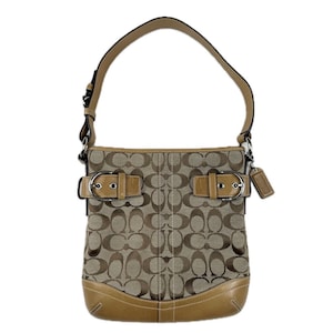 Vintage 2000’s Coach Bag Brown Monogram Circa 2005