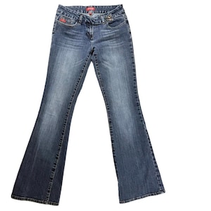 パンツ 00s diesel low-rise crushed flare denim Diesel Flare - Etsy Canada